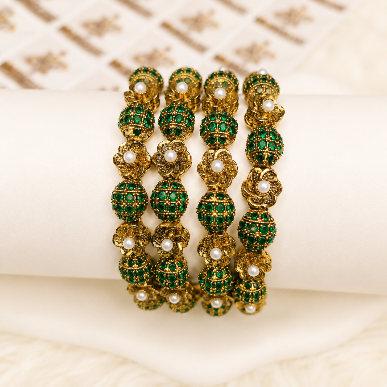 Indian Mehroon Bangles – Premium Traditional Elegant Jewelry for Women