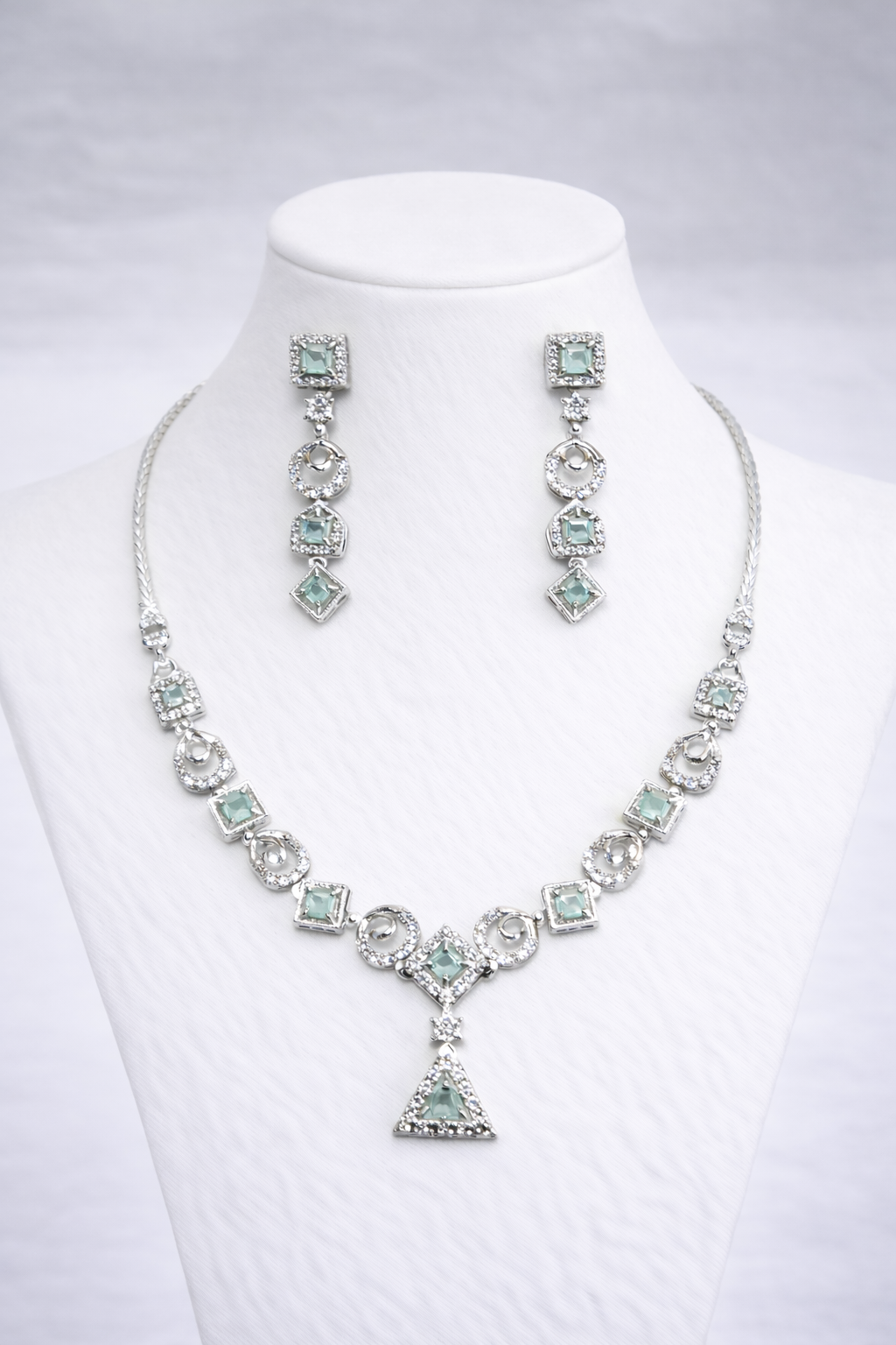 1 Carat Zircon Pink Set